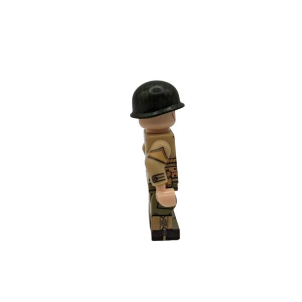 WW2 US Army Marine Brick Minifigure side view
