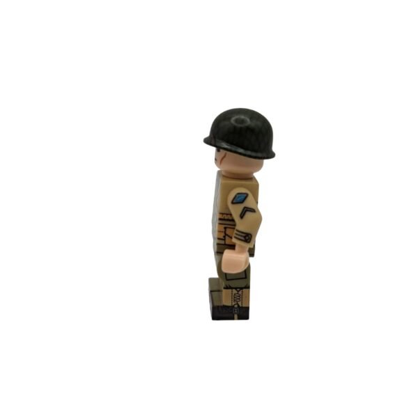 WW2 US Army Marine Brick Minifigure side view