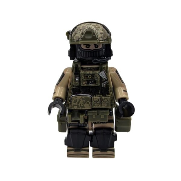 Israeli Sayeret Matkal Spec Ops Soldier Brick Minifigure