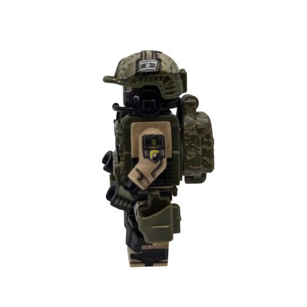 Israeli Sayeret Matkal Spec Ops Soldier Brick Minifigure side view
