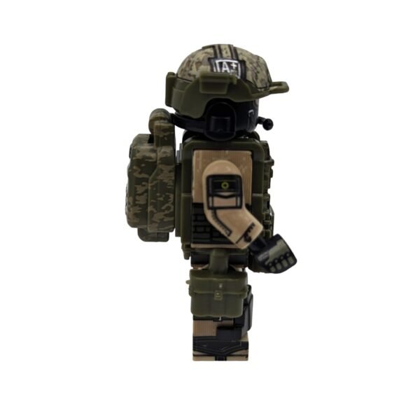 Israeli Sayeret Matkal Spec Ops Soldier Brick Minifigure side view