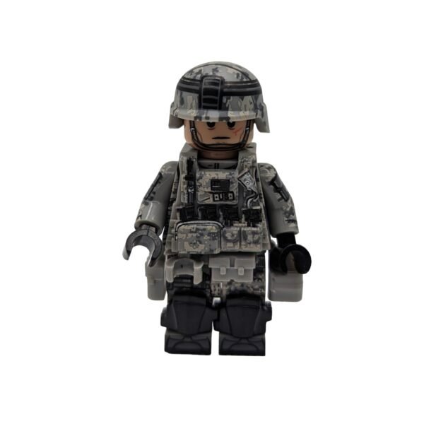 US Army Airborne Soldier Brick Minifigure