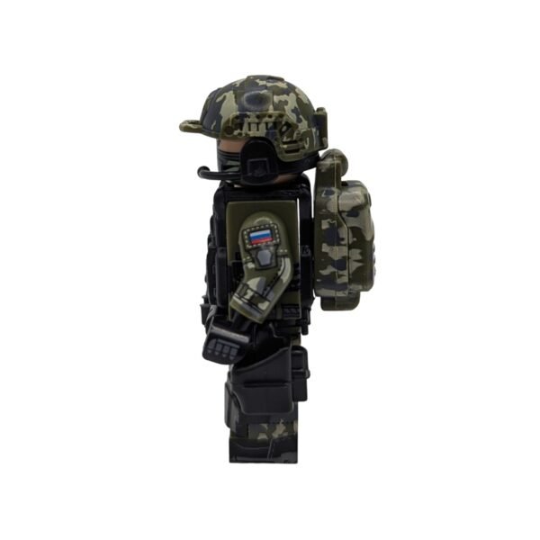 Russian Spetsnaz Special Ops Soldier Brick Minifigure side view