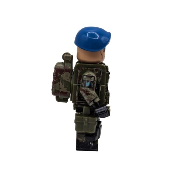 Russian Airborne Forces VDV Soldier Brick Minifigure side view