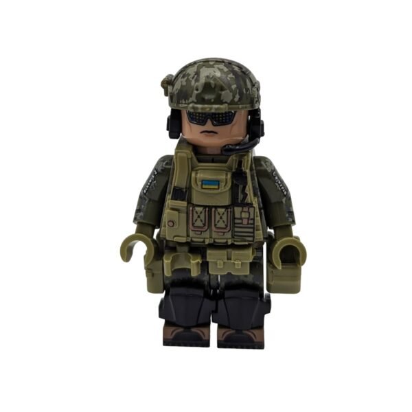 Ukrainian Army Spec Ops Azov Brigade A30B Soldier Brick Minifigure