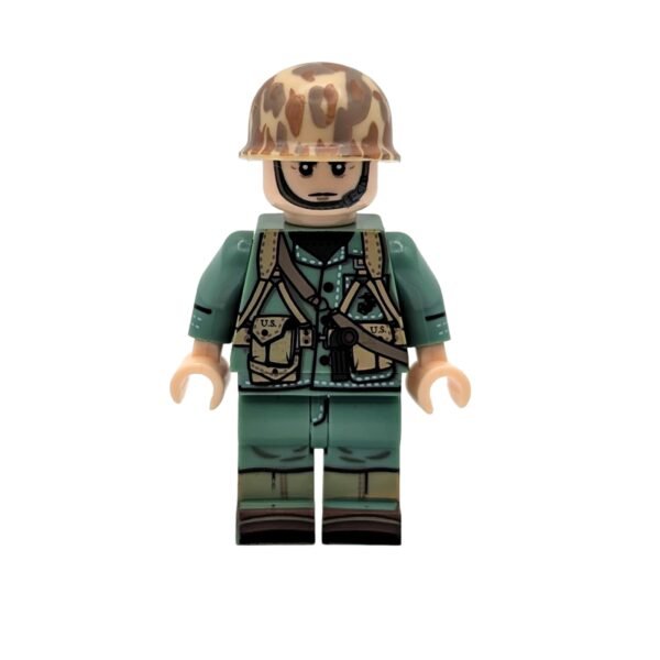US Army Marine Pacific Theatre Brick Minifigure