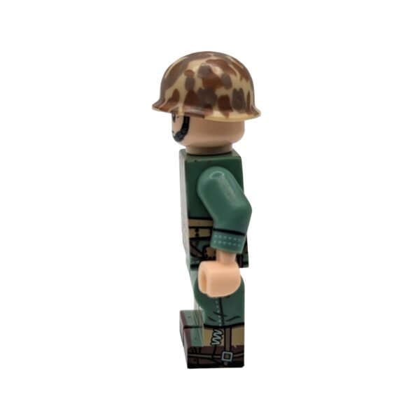 US Army Marine Pacific Theatre Brick Minifigure side view