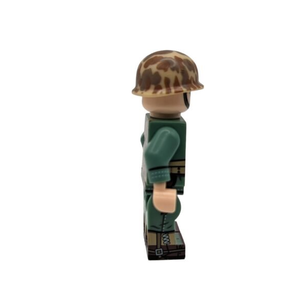US Army Marine Pacific Theatre Brick Minifigure side view