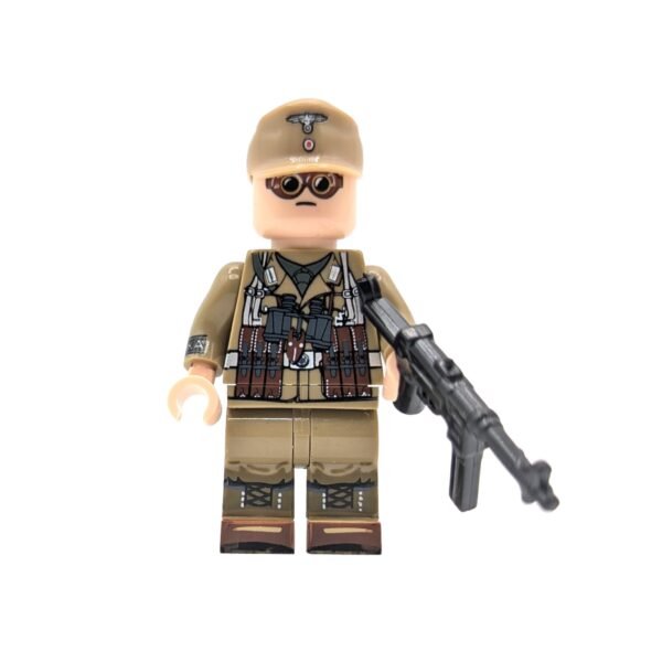 German Afrika Korps Sub-machine Gunner brick minifigure
