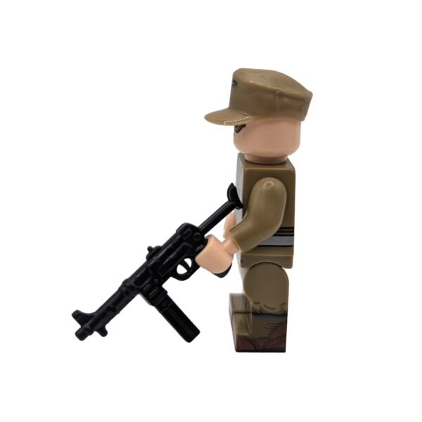 German Afrika Korps Sub-machine Gunner brick minifigure side view