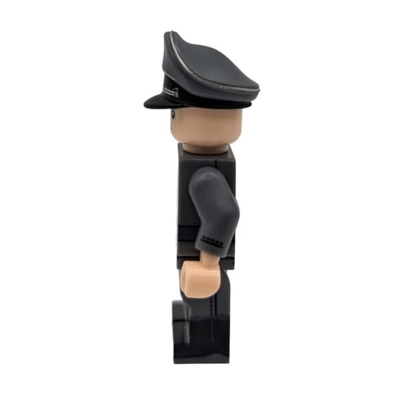 German Waffen-SS Officer Brick Minifigure side view