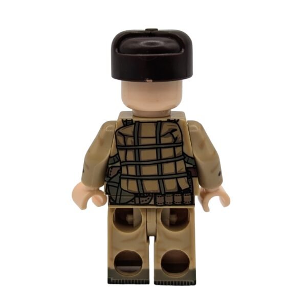 Soviet Red-Army Rifleman Brick minifigure rear view