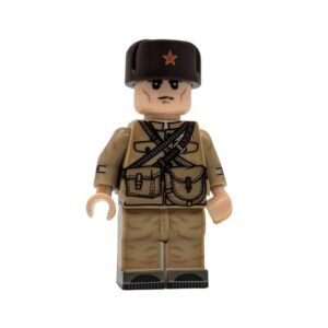 Soviet Red-Army Winter Rifleman Variant 3 Brick Minifigure