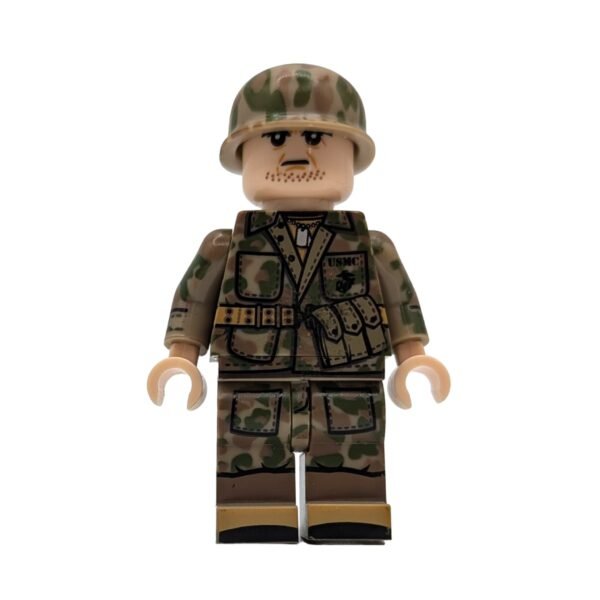 US Marine Corps full 'Frog skin' Camo Soldier Brick minifigure