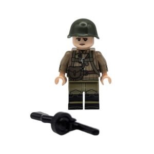 Soviet Red-Army Infantry Sub-machine gunner Brick Minifigure