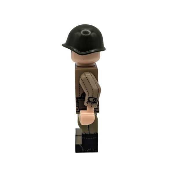 Soviet Red-Army Infantry Sub-machine gunner Brick Minifigure side view