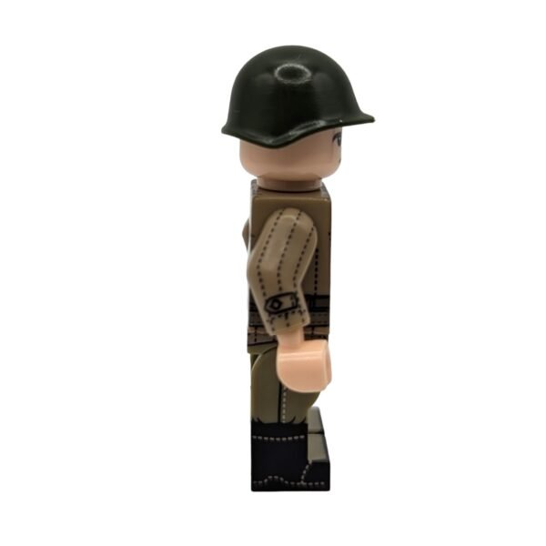 Soviet Red-Army Infantry Sub-machine gunner Brick Minifigure side view