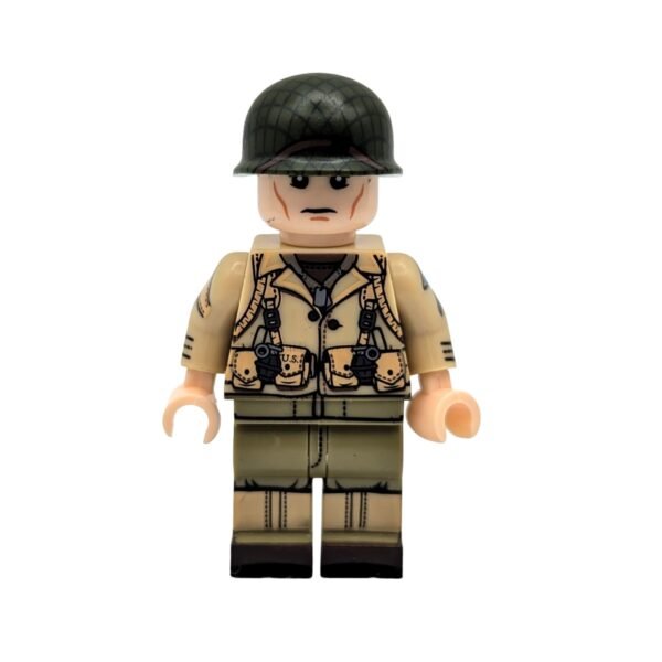 US Infantry battalion Private Variant 2 Brick Minifigure