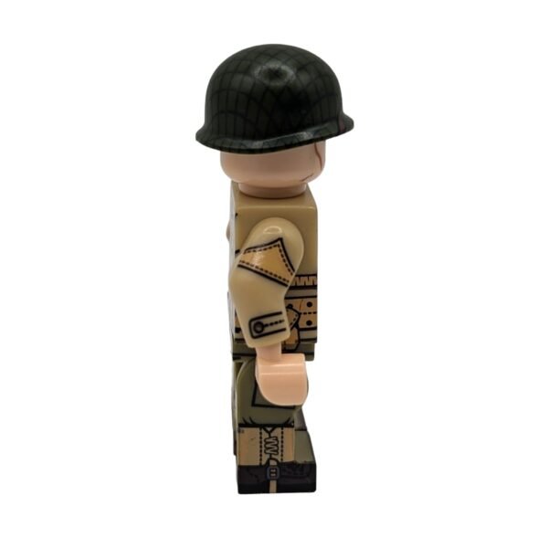 US Infantry battalion Private Variant 2 Brick Minifigure side view
