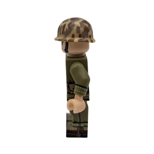 US Marine Corps Pacific Theatre Soldier Brick Minifigure side view