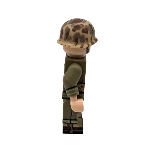 US Marine Corps Pacific Theatre Soldier Brick Minifigure side view