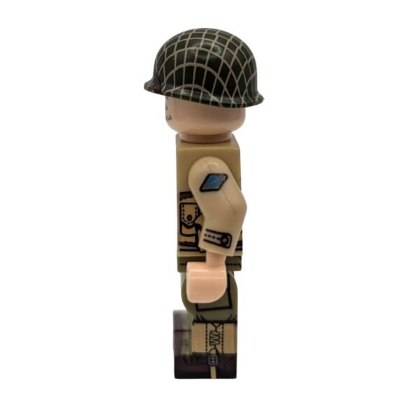 US Army Infantryman Brick minifigure side view