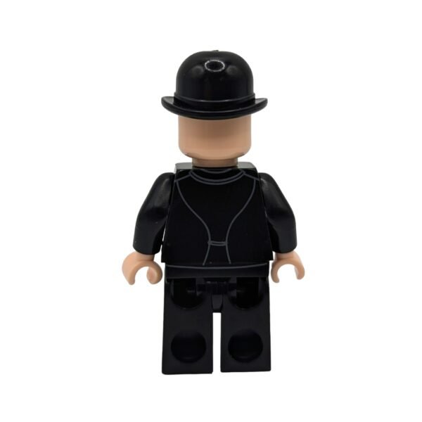 Wartime Prime minister Winston Churchill Brick Minifigure rear view