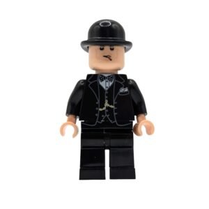 Wartime Prime minister Winston Churchill Brick Minifigure