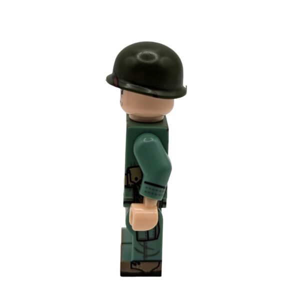 US Marine Corps Olive Drab G.I. Brick Minifigure side view