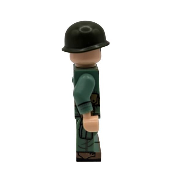 US Marine Corps Olive Drab G.I. Brick Minifigure side view