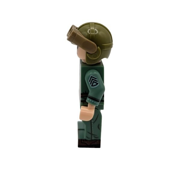 US Armoured Division Staff Sergeant Brick Minifigure side view