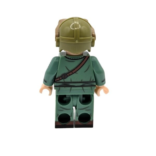 US Armoured Division Staff Sergeant Brick Minifigure rear view