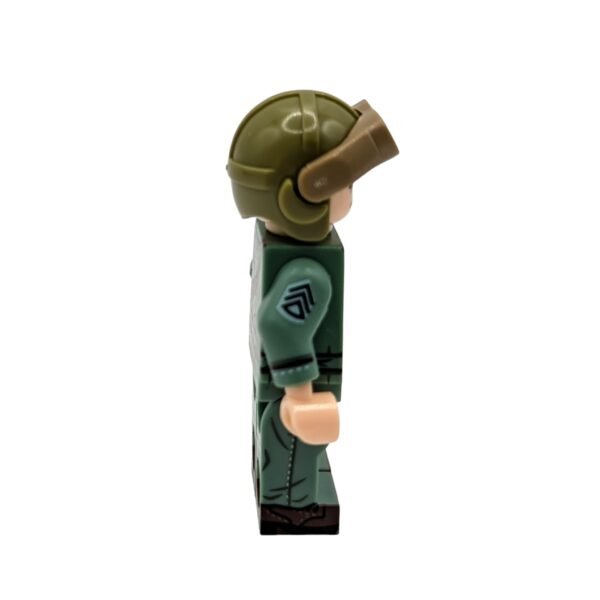 US Armoured Division Staff Sergeant Brick Minifigure side view
