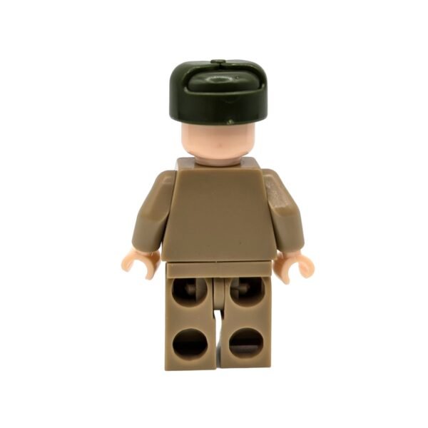 Soviet Red Army Infantryman Brick Minifigure rear view