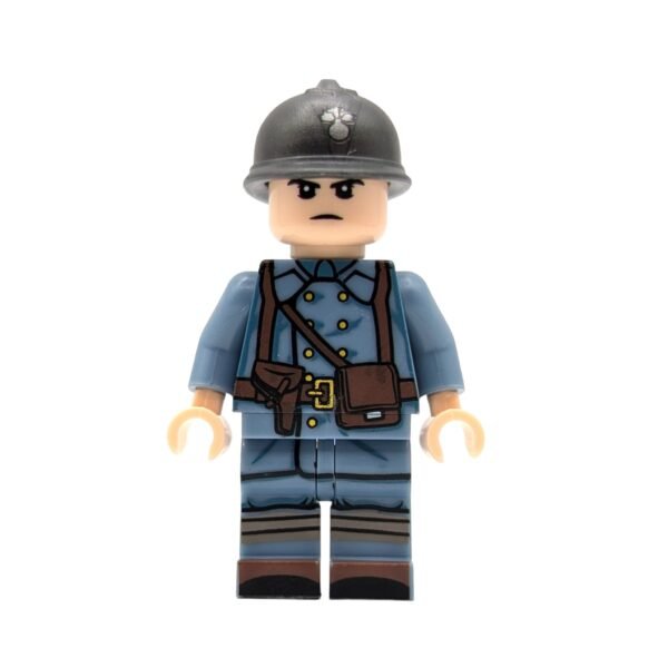 French Horizon Blue Rifleman Brick Minifigure