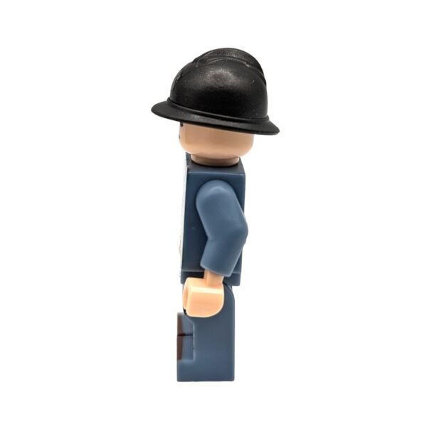 French Horizon Blue Rifleman Brick Minifigure side view