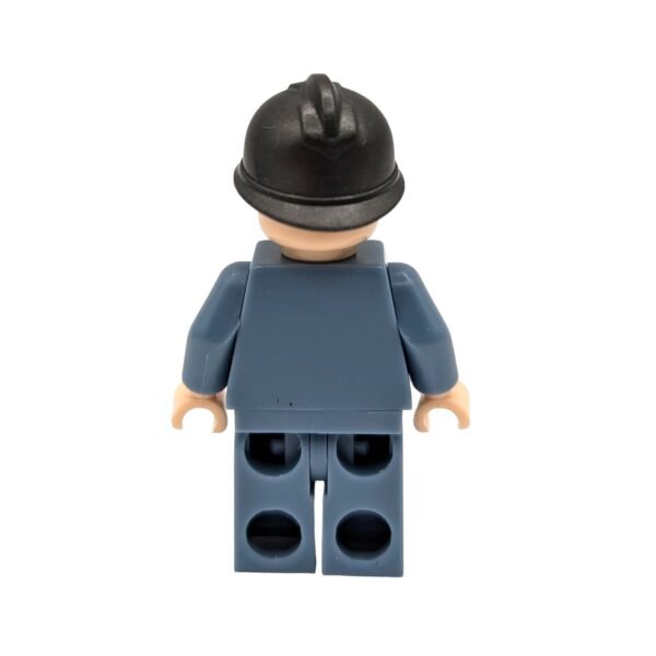 French Horizon Blue Rifleman Brick Minifigure rear view