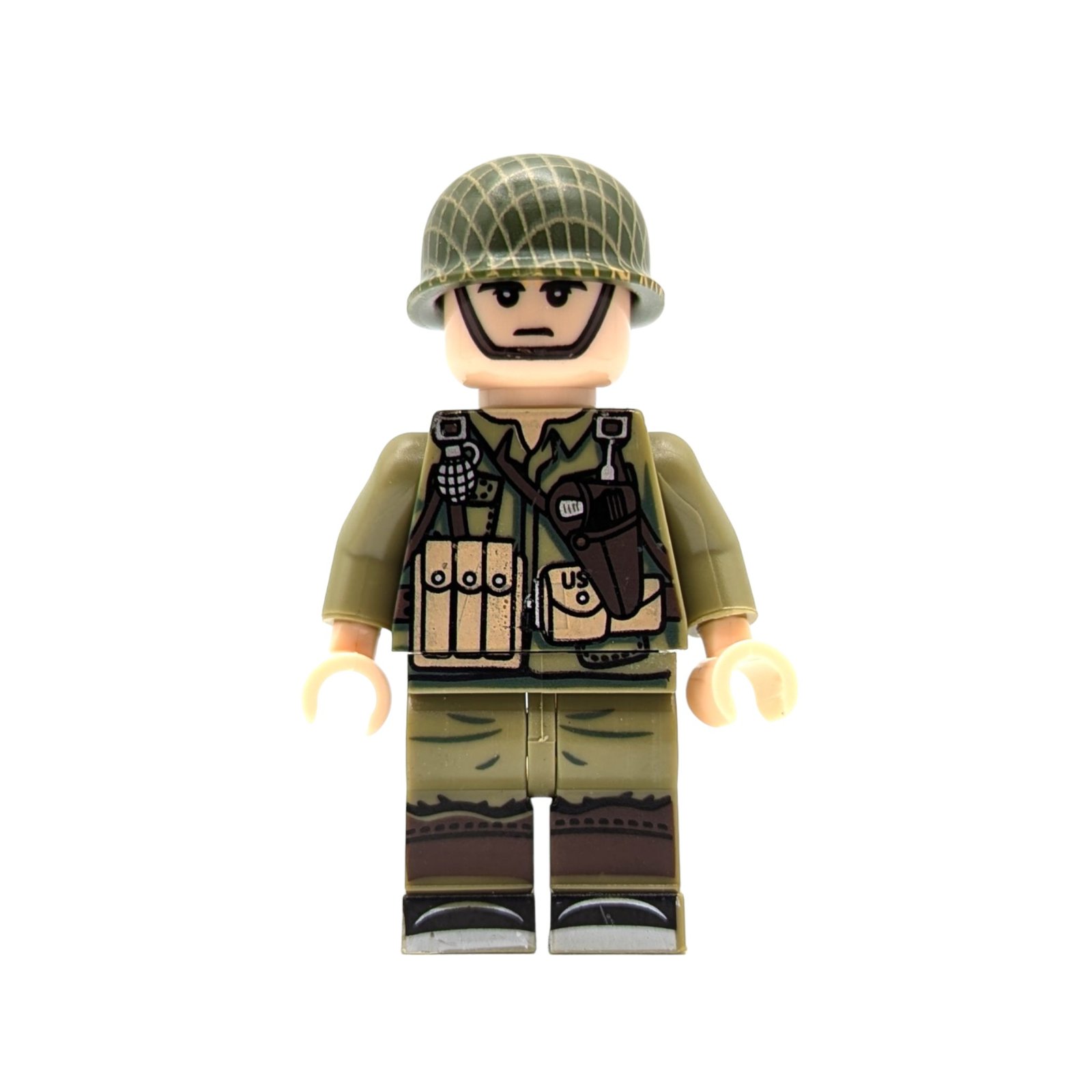 US Army "G.I." Soldier Brick Minifigure