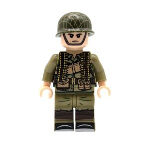 US Army "G.I." Soldier Variant 2 Brick Minifigure