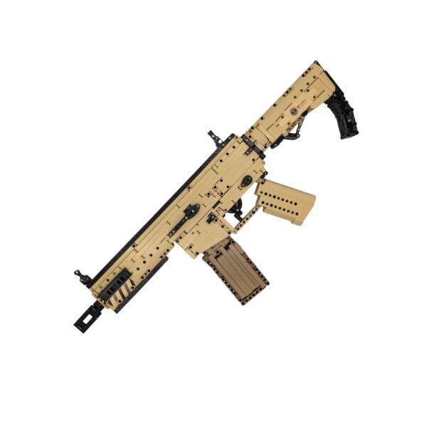 Mould King 14015 Scar Rifle Gun assembled view