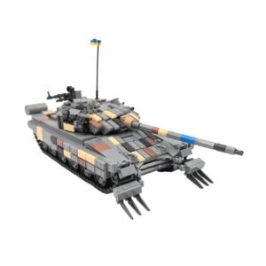 Ukrainian T-72B with KMT-6 Minesweeper MOC kit