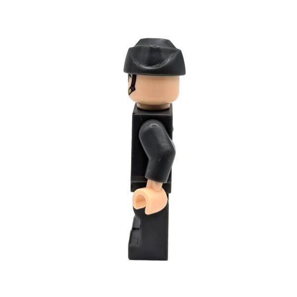 German Wehrmacht Infantryman with Side cap Brick Minifigure side view