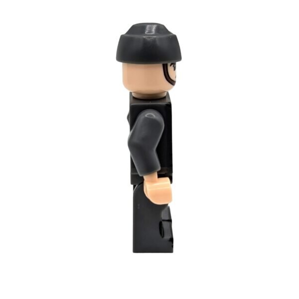 German Wehrmacht Infantryman with Side cap Brick Minifigure side view