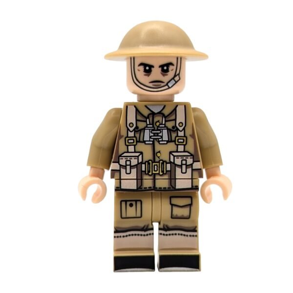 British Army 'Tommy' Infantryman Brick Minifigure