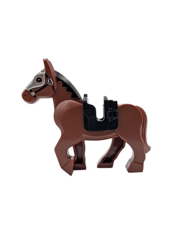 Brown Horse with Shaffron
