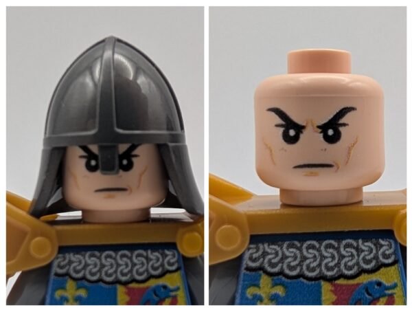 Medieval Knight Fleur de Li Minifigure