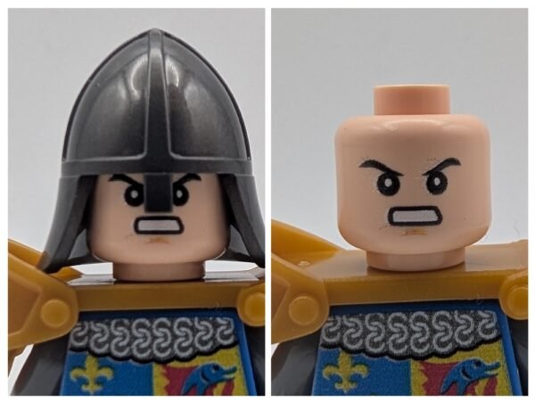 Medieval Knight Fleur de Li Minifigure
