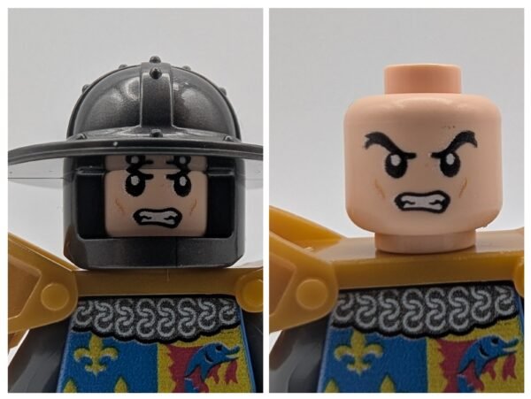 Medieval Knight Fleur de Li Minifigure