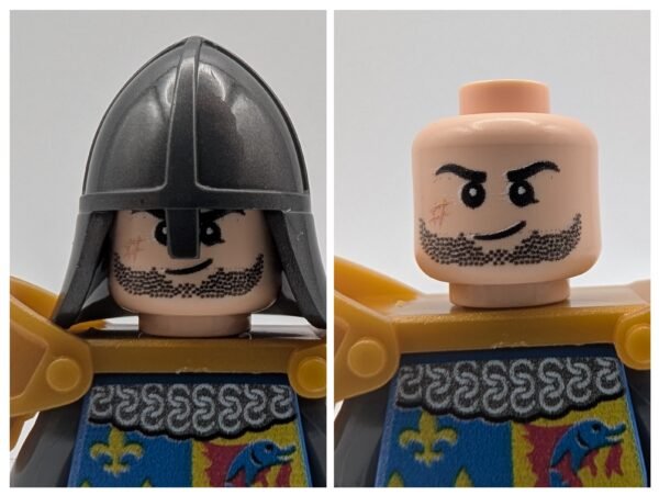 Medieval Knight Fleur de Li Minifigure