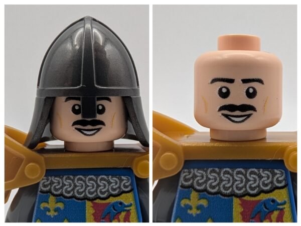 Medieval Knight Fleur de Li Minifigure